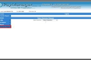 PayManager Salary Bill Status